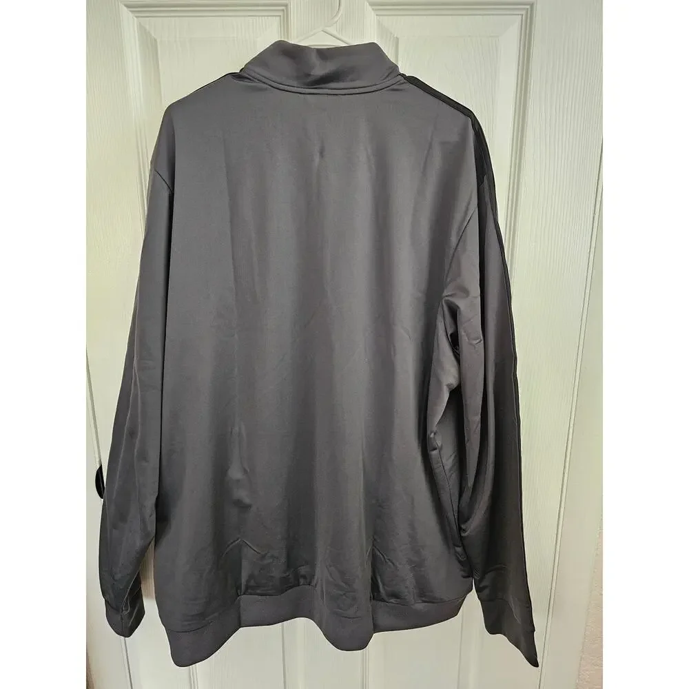NWT Adida's Men's Essentials Warm-Up 3 Strips Track Jacket Size 2XL